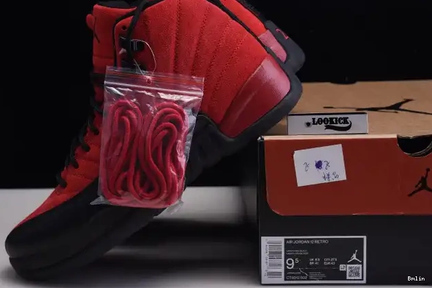 Bmlin shoes Flu 12 Retro Air Game Reverse Jordan CT8013-602 0610